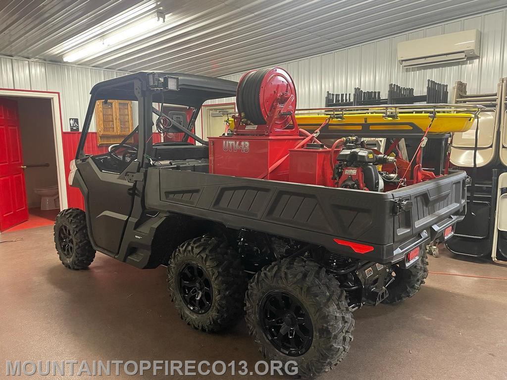 2021 Polaris 6 Wheel
80 Gal Tank
2 Gallon Foam Tank
Chainsaw /PPE
Leaf Blower
Rakes
AED
Seek Pro Thermal Camera
